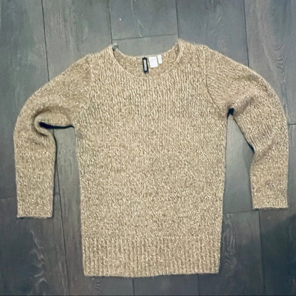 DIVIDED by H&M Metallic Threaded Oversized Sweater - Picture 2 of 7